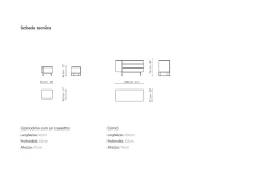 1. Design moderno ed elegante.2. Prezzo outlet.3. Marchio Bonaldo.4. Facile da montare.5. Spazio di archiviazione.