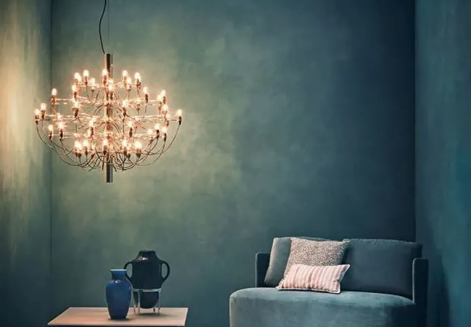 A sospensione 2097/50 clear bulbs Flos a prezzo Outlet