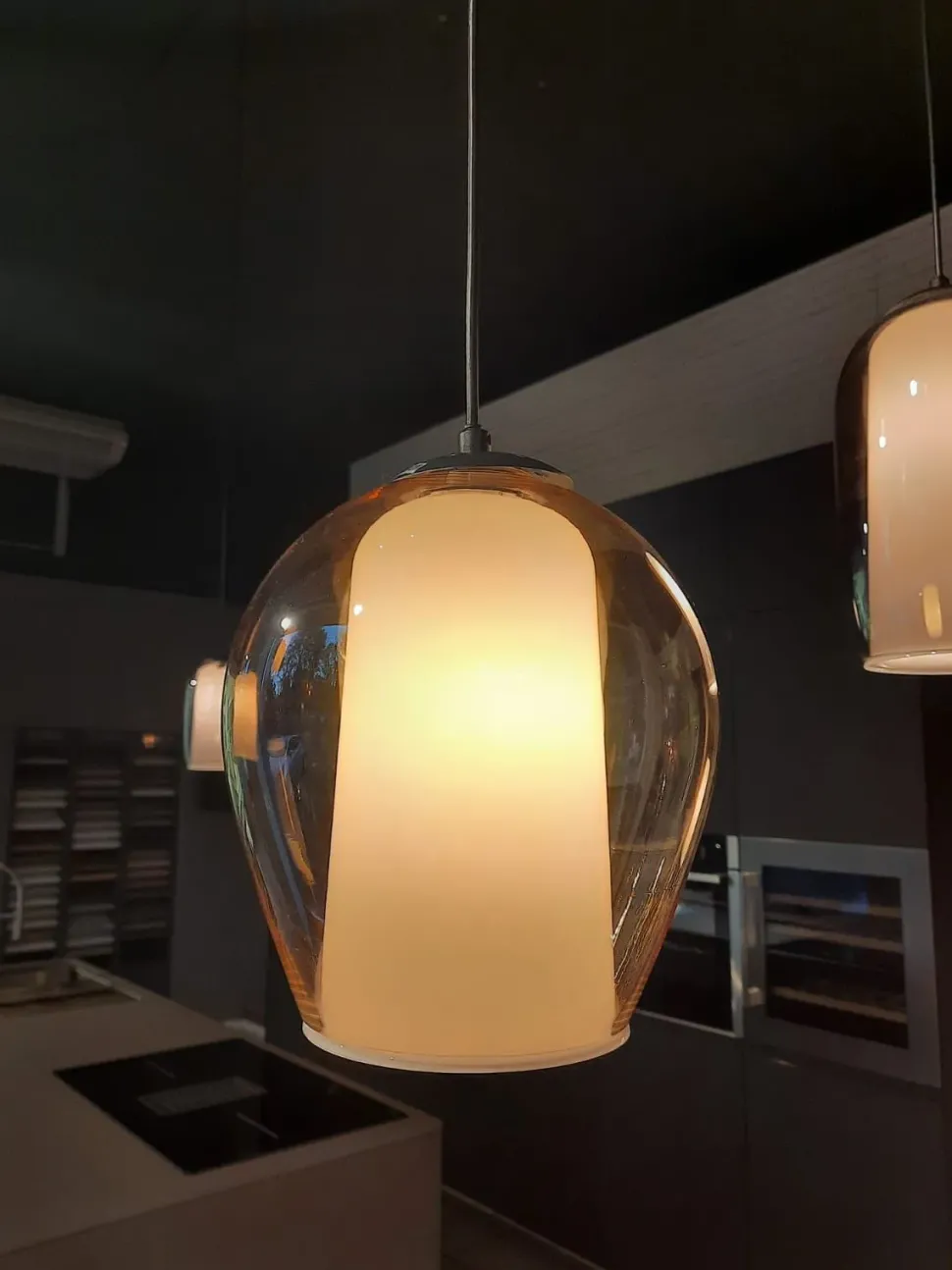 A sospensione Bonnie ambra Ondaluce con uno sconto esclusivo