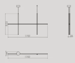 A sospensione Coordinates s2 Flos in Offerta Outlet
