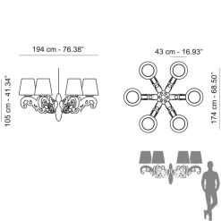 A sospensione Crown of love Slide a prezzo Outlet