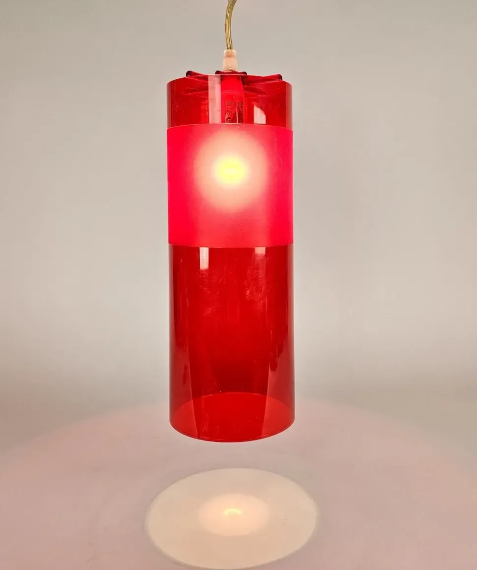 A sospensione in altro Easy rosso sospensione Kartell in Offerta Outlet