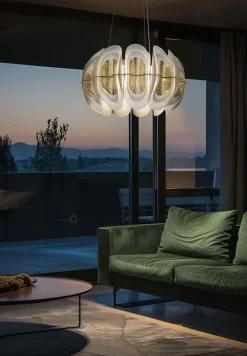 A sospensione in altro Fiordlys slamp sospensione led  36w Slamp a prezzo scontato