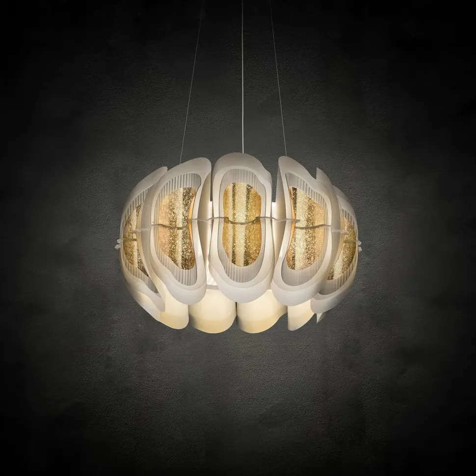 A sospensione in altro Fiordlys slamp sospensione led 36w Slamp a prezzo scontato