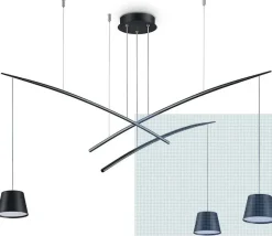 A sospensione in vetro Fish sp3  Ideal lux in Offerta Outlet