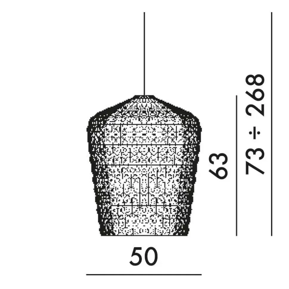 A sospensione Kartell Kabuki Trasparente a prezzi convenienti