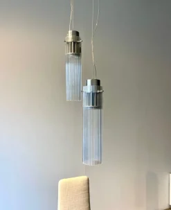 A sospensione Kartell Kartell, lampade a sospensione led rifly Trasparente con forte sconto