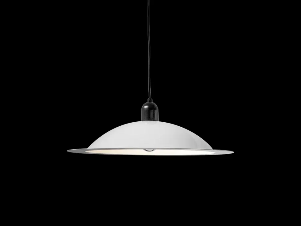 A sospensione Linea light Lampiatta stilnovo Bianco in offerta