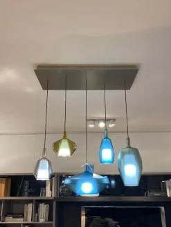 A sospensione Mom Penta illuminazione in Offerta Outlet