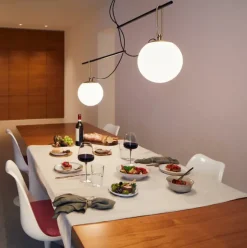 A sospensione Nh s3 2 arms Artemide in Offerta Outlet