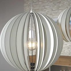 A sospensione stile Moderna 94441 cassano  sospensione in legno Eglo a prezzi convenienti