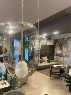 A sospensione stile Moderna Blow  Bontempi con forte sconto