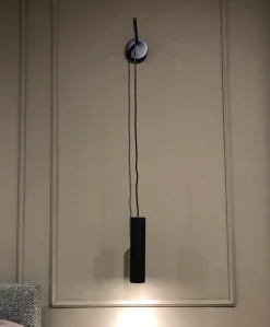 A sospensione stile Moderna Filo/nero Ondaluce a prezzi outlet