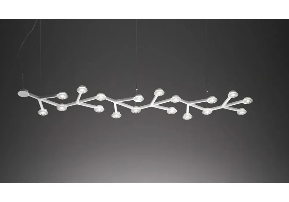 A sospensione stile Moderna Led net line 125 45w artemide Collezione esclusiva a prezzi outlet