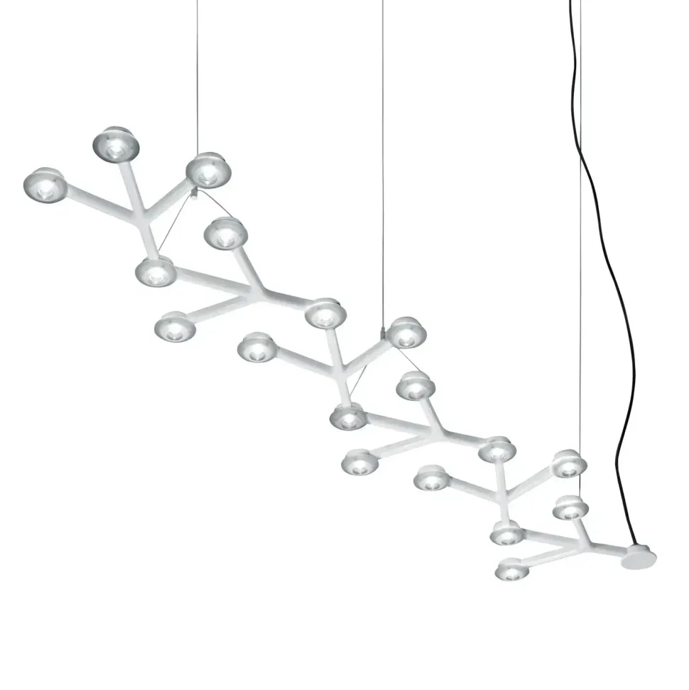 A sospensione stile Moderna Led net line 125 45w artemide Collezione esclusiva a prezzi outlet