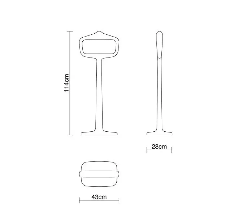 Appendiabiti design Bobo Battistella a prezzi convenienti