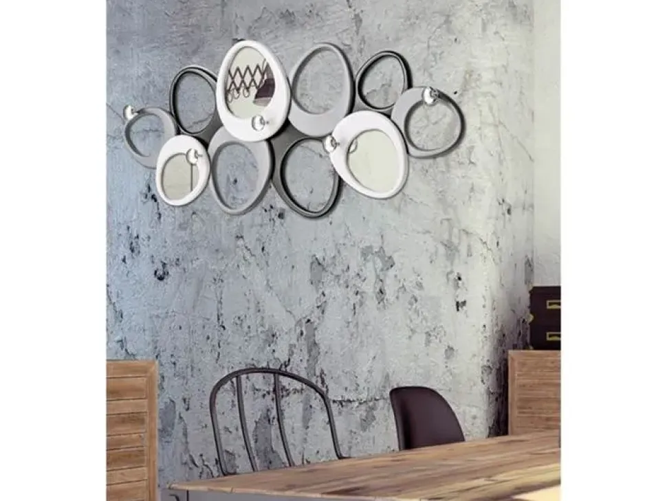 Appendiabiti Pintdecor Appendiabiti molecole in specchio a prezzo scontato