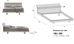 Approfitta dello sconto 35% sul letto Joker di Tomasella
