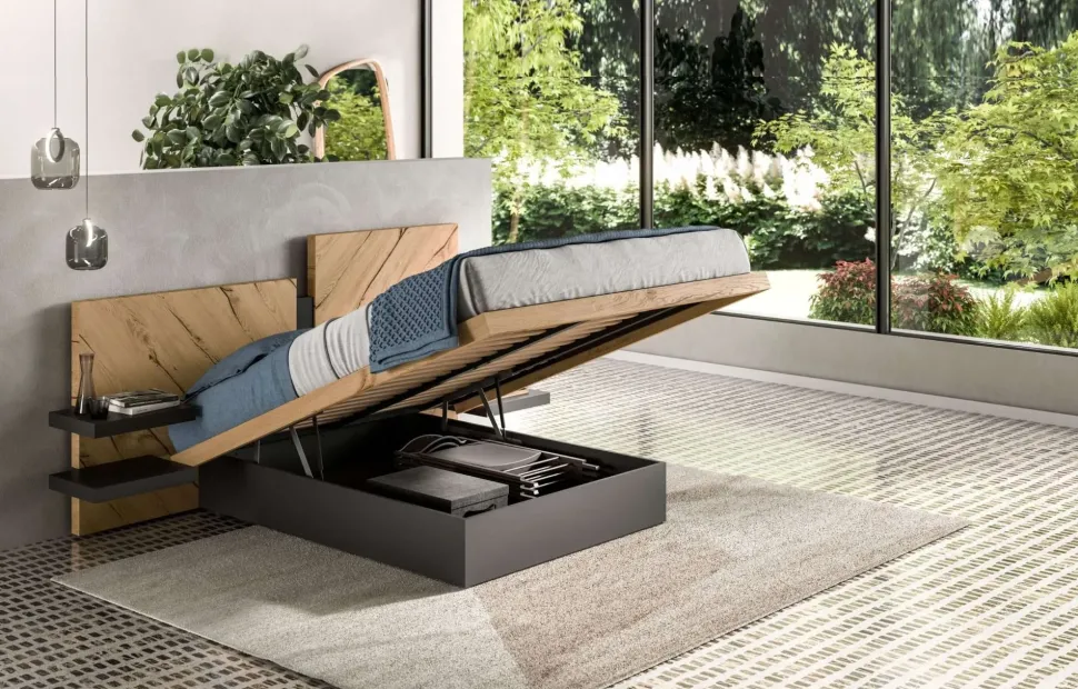 Approfitta dello sconto 16% sul letto Nazare di Ozzio