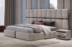 Approfitta dello sconto 38% sul letto Letto luxury maxi acciaio velluto di Md work