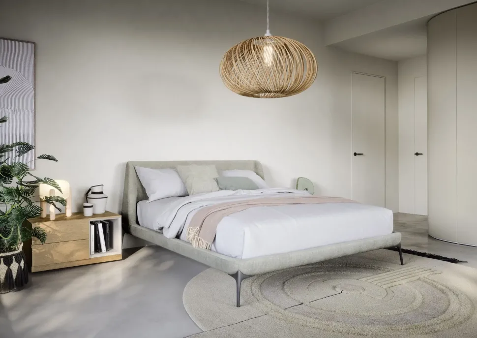 Approfitta dello sconto 44% sul letto Velvet di Novamobili