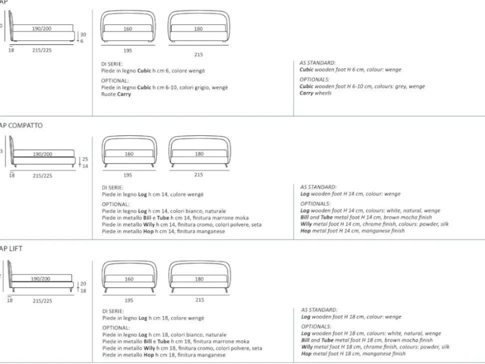 Approfitta dello sconto 35% sul letto Lap lift di Samoa