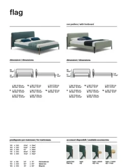 Approfitta dello sconto 30% sul letto Flag di Bolzan