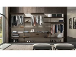 Armadio * z01 realizzato in laminato materico di Artigianale scontato -40%