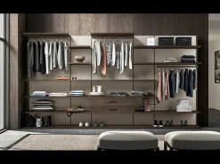 Armadio * z01 realizzato in laminato materico di Artigianale scontato -40%