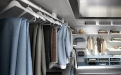 Armadio * z39 realizzato in laminato materico di Artigianale scontato -40%