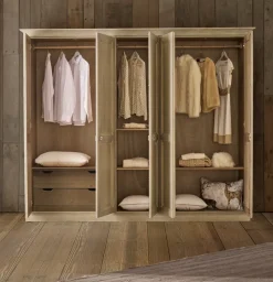 Armadio Abete essence  Collezione esclusiva a cinque ante in Offerta Outlet