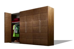 Armadio ante a soffietto in legno Hinghed Distribuzione grandi marchi scontato