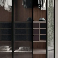 Armadio ante battenti in vetro Anta glass Homes scontato