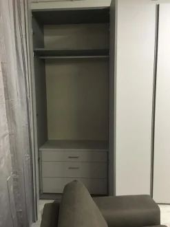 Armadio ante battenti in laminato opaco Armadio ferrimobili battente Ferrimobili scontato