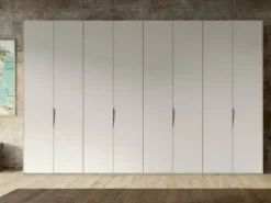 Armadio ante battenti in laccato opaco Armadio a 8 ante mod.blade di morassutti in promo-sconto del 30% di Morassutti