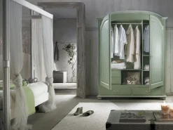 Armadio ante battenti in laccato opaco Armadio modello francese 3209 Lion's scontato