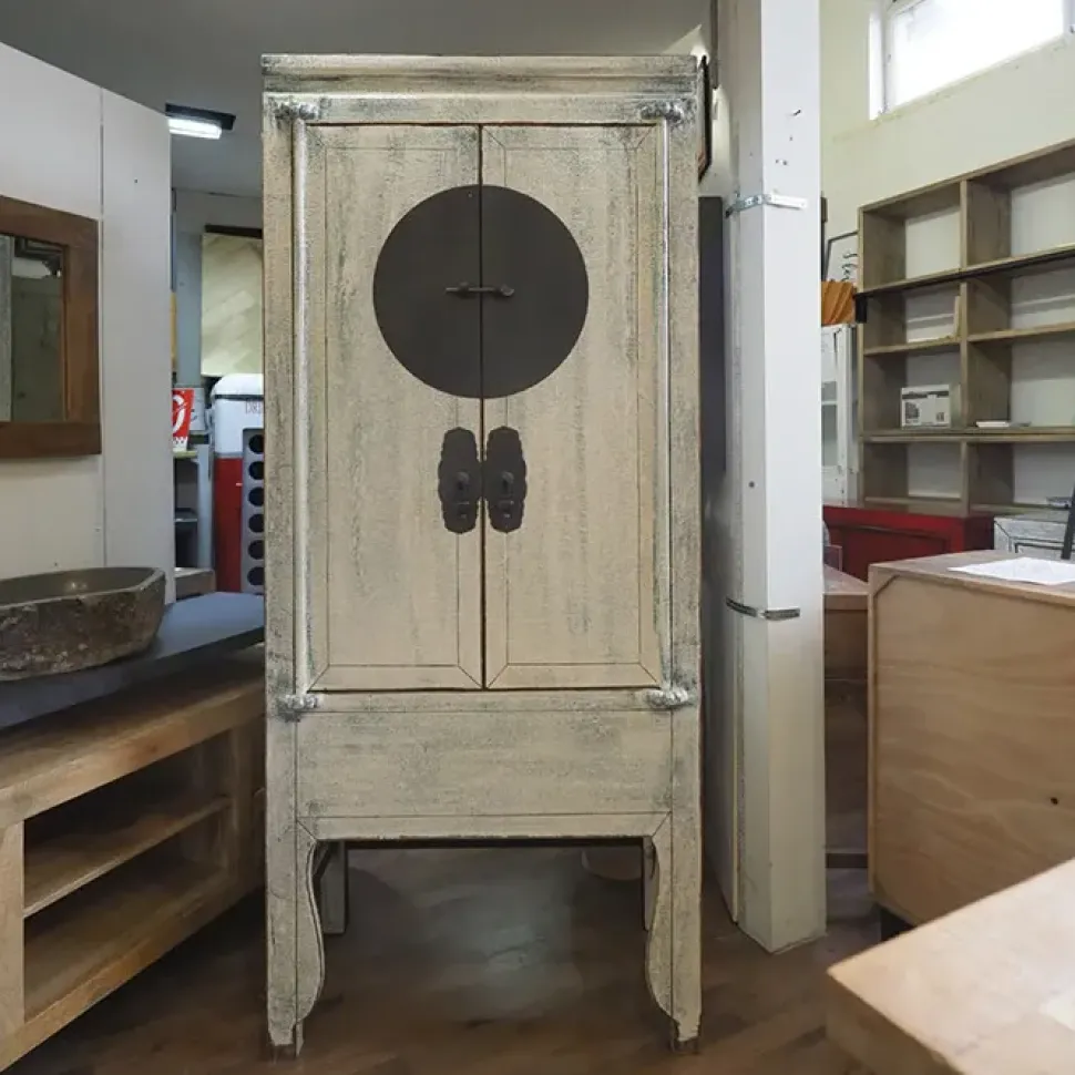 Armadio ante battenti in legno Aramdio nuziale cinese di Outlet etnico