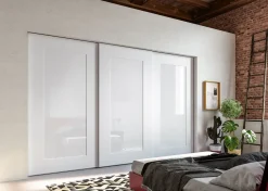 Armadio ante scorrevoli in laccato lucido Armadio scorrev.mod.windows di giessegi in promo-sconto del 50% Giessegi scontato