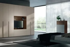 Armadio Armadio con vano-tv di orme in promo del 40% Orme con ante battenti SCONTATO a PREZZI OUTLET