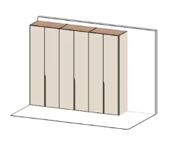 Armadio Armadio modello manhattan Pianca con ante battenti SCONTATO a PREZZI OUTLET