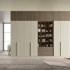 Armadio Armadio mod.linea di ballancin con libreria centrale in promo-sconto del 35% Ballancin a otto ante in Offerta Outlet