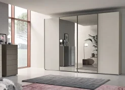 Armadio Armadio mod.town realizzato in laminato materico di Gierre mobili scontato -50%