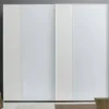 Armadio Armadio scorrevole con ante-maxi con inserto vetro laccato scontato del 40% S75 con ante scorrevoli SCONTATO 40%