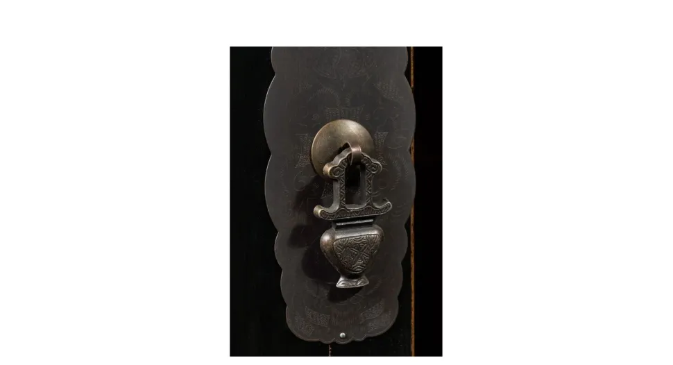 Armadio Armadio xian nero Collezione esclusiva a due ante in Offerta Outlet