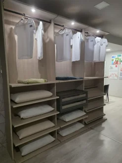 Armadio Cabina armadio golf pronta consegna Colombini casa a senza ante in Offerta Outlet