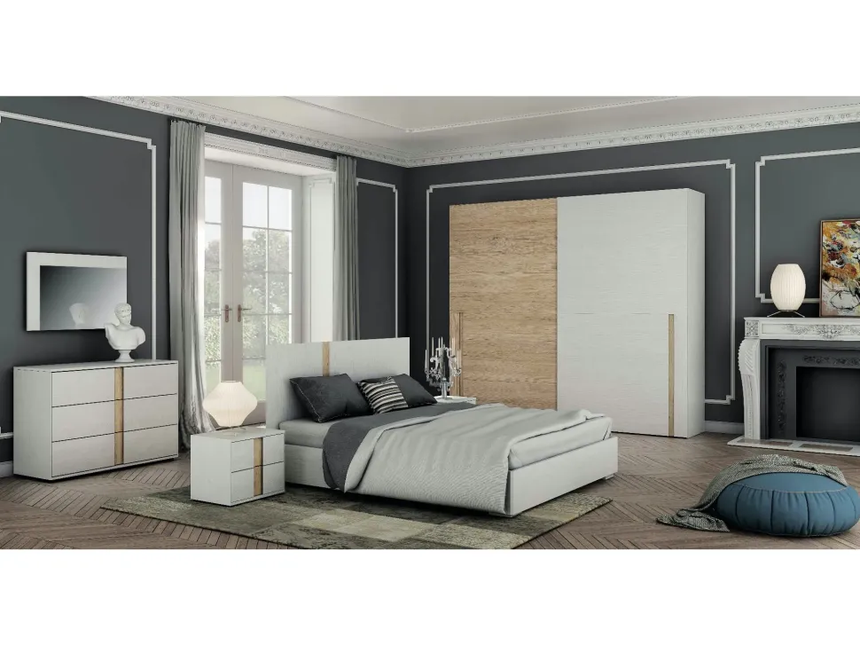 Armadio Collezione esclusiva modello Lions linea oak A PREZZO SCONTATO