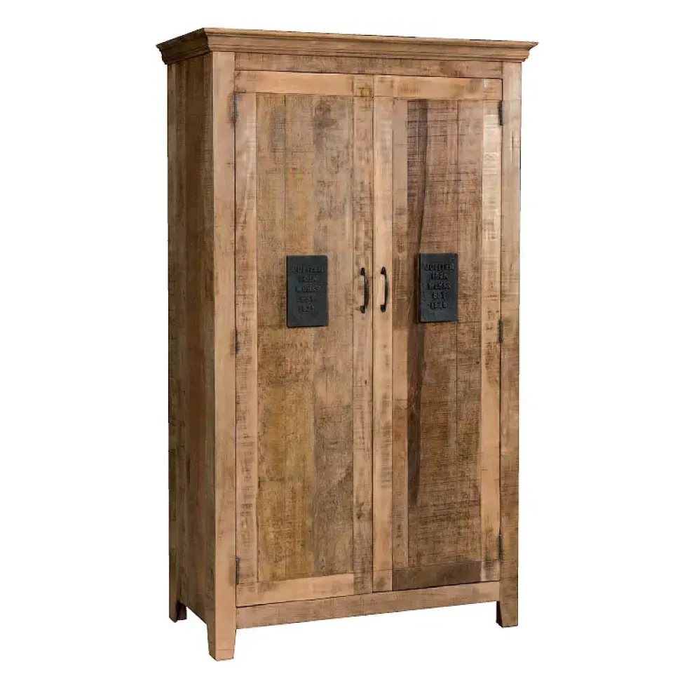 Armadio con ante battenti a prezzo scontato modello Armadio 2 ante newport di Outlet etnico