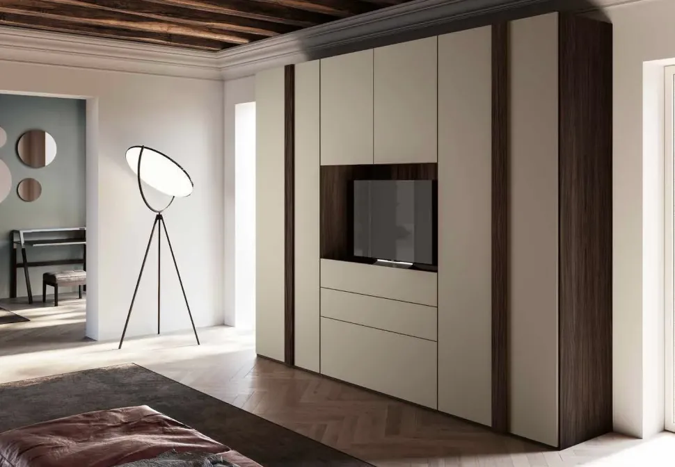 Armadio con ante battenti a prezzo scontato modello Arm13 di Imab