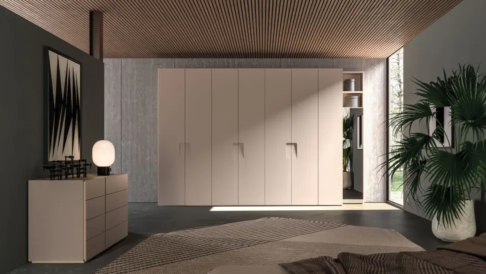 Armadio con ante battenti a prezzo scontato modello Armadio battente orme night 03 di Orme