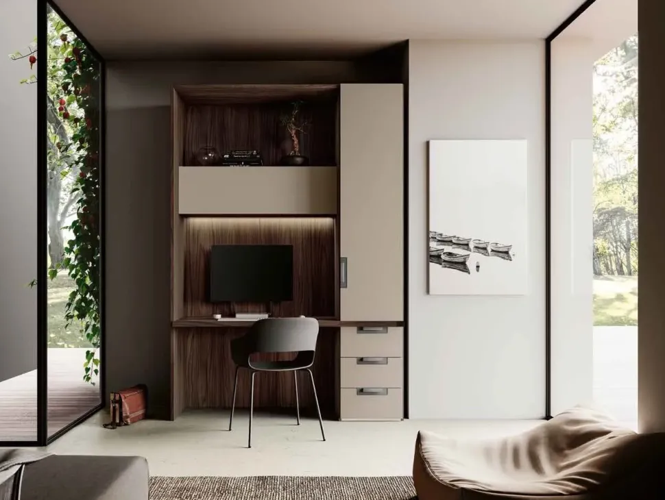 Armadio con ante battenti Arm48 a prezzo ribassato